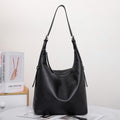 Women's Genuine Leather Bucket Crossbody Bag | Urban Minimalist Style