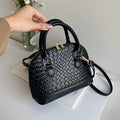 Women's Shell-Shape PU Leather Crossbody & Shoulder Bag | Casual Streetwear Handbag