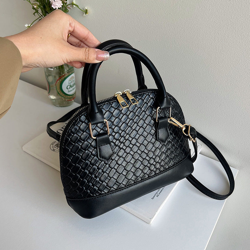 Women's Shell-Shape PU Leather Crossbody & Shoulder Bag | Casual Streetwear Handbag