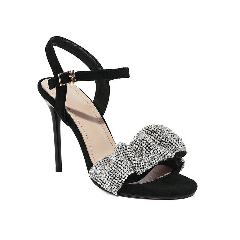 Women's Cutout Platform Sandals | Open-Toe High Heel Shoes