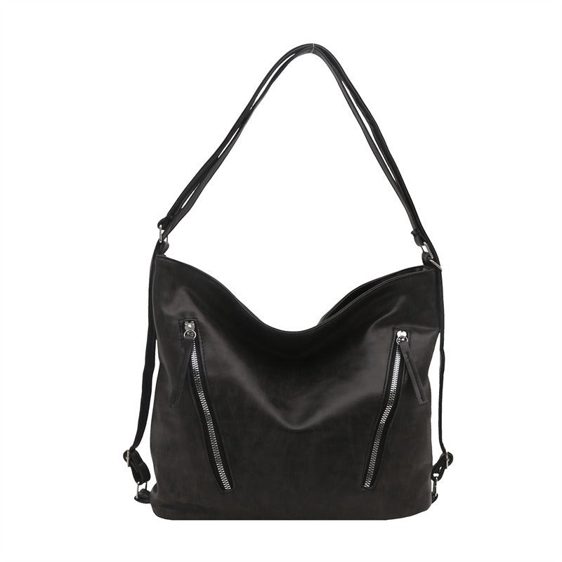 Retro Corduroy Shoulder Bag for Women - Spring Summer Fashion Handbag