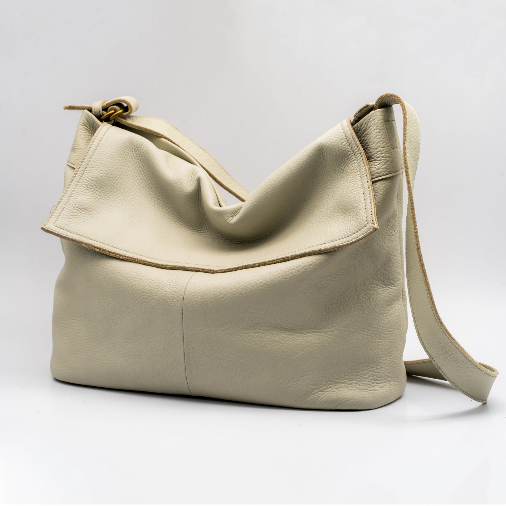 Women's Genuine Leather Crossbody Bag – Urban Minimalist Shoulder Bag