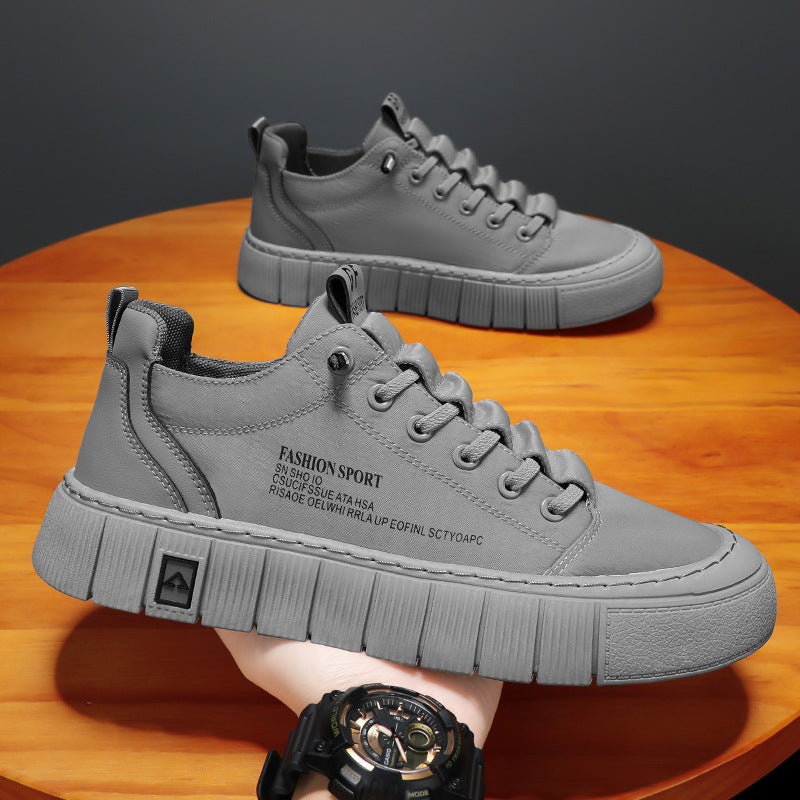 Men's Breathable Ice Silk Slip-On Sneakers - Lightweight Casual Walking Shoes