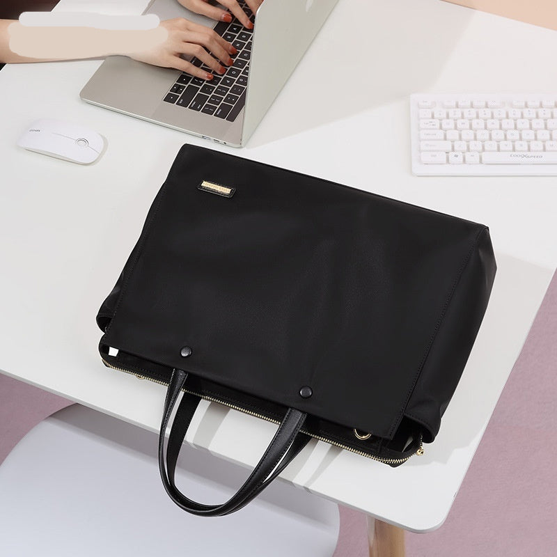 Women's Laptop Tote Bag - Business & Casual Large Capacity Oxford Cloth Handbag