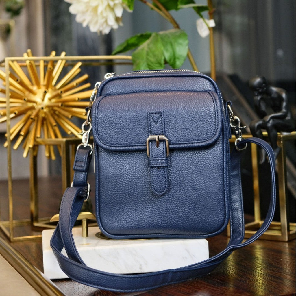 Women's Crossbody Phone Bag - Compact Messenger Shoulder Bag with Multiple Compartments