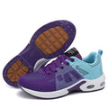 Women's Lightweight Mesh Sneakers — Breathable Lace-Up Casual Shoes