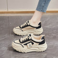 Women's Breathable Mesh Sneakers – Casual Lightweight Lace-Up Shoes