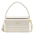 Women's Box Crossbody Bag - Urban Minimalist PU Leather Shoulder Bag with Adjustable Strap