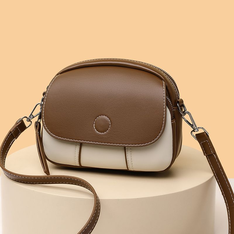 Women's Mini Crossbody Bag - Versatile PU Leather Shoulder Bag with Adjustable Strap