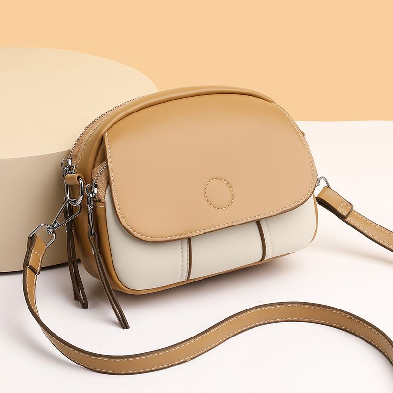 Women's Mini Crossbody Bag - Versatile PU Leather Shoulder Bag with Adjustable Strap