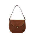 Women's Large-Capacity Genuine Leather Underarm Shoulder Bag – Streetwear Commuter Bag
