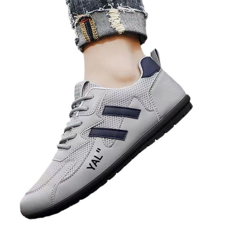 Men's Casual Allbirds-Style Sneakers | Microfiber Elastic Slip-On Shoes