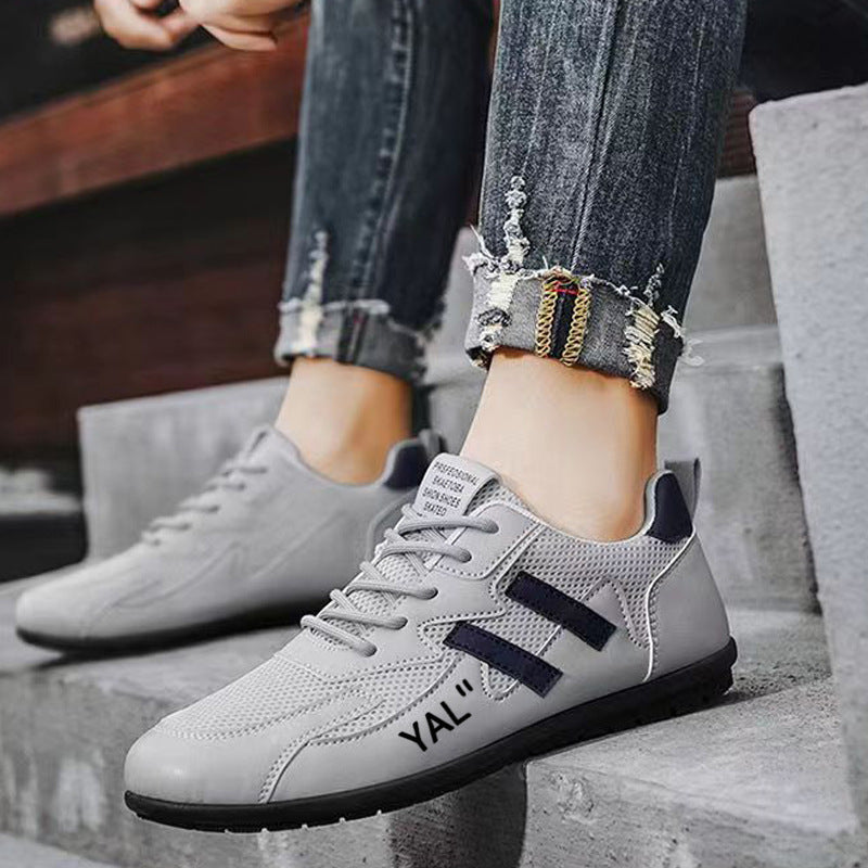 Men's Casual Allbirds-Style Sneakers | Microfiber Elastic Slip-On Shoes
