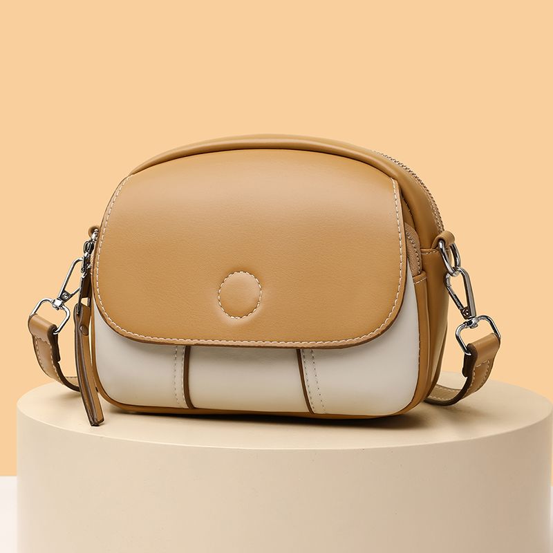 Women's Mini Crossbody Bag - Versatile PU Leather Shoulder Bag with Adjustable Strap