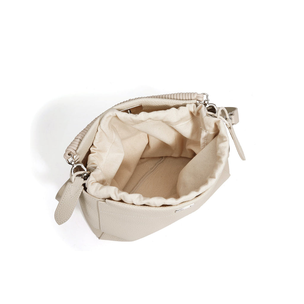 Premium Genuine Leather Crossbody Bag - Motorcycle Style Large Capacity Shoulder Bag for Women