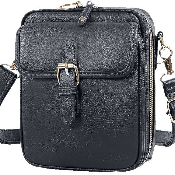 Women's Crossbody Phone Bag - Compact Messenger Shoulder Bag with Multiple Compartments