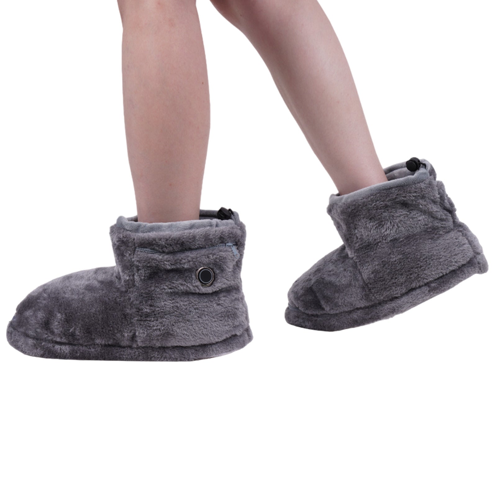 Electric Heated Warming Slippers & Booties – USB Foot Warmer Shoes for Men & Women