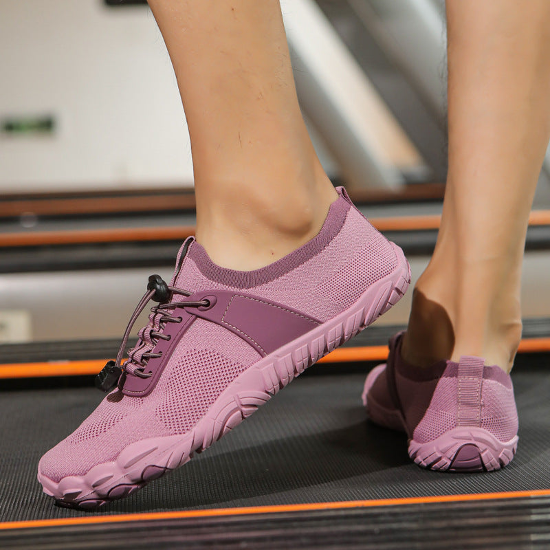 Breathable Five-Toe Hiking Shoes - Non-Slip Outdoor Adventure Footwear