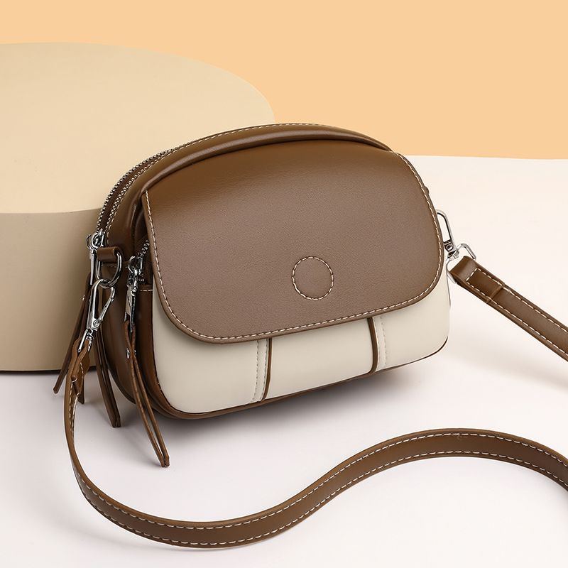 Women's Mini Crossbody Bag - Versatile PU Leather Shoulder Bag with Adjustable Strap