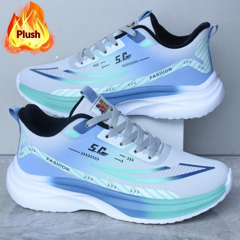 Men's Waterproof Slip-On Sneakers | Soft-Sole Leather Athletic Casual Shoes