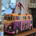 Quilted Embroidery Travel Tote Bag - Multifunctional Sports & Fitness Duffle for Women & Men