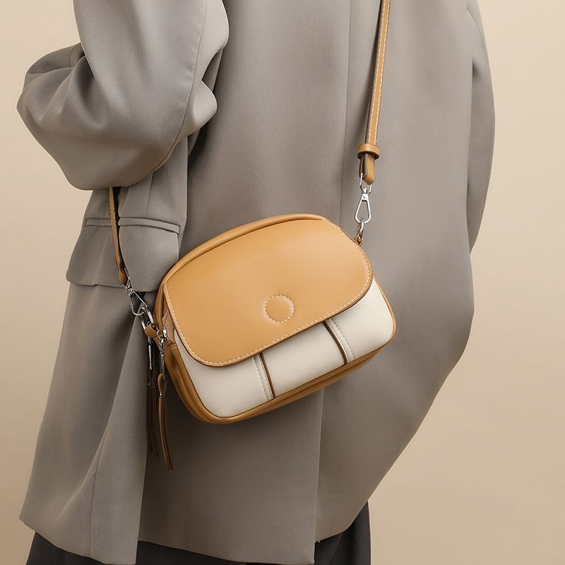 Women's Mini Crossbody Bag - Versatile PU Leather Shoulder Bag with Adjustable Strap