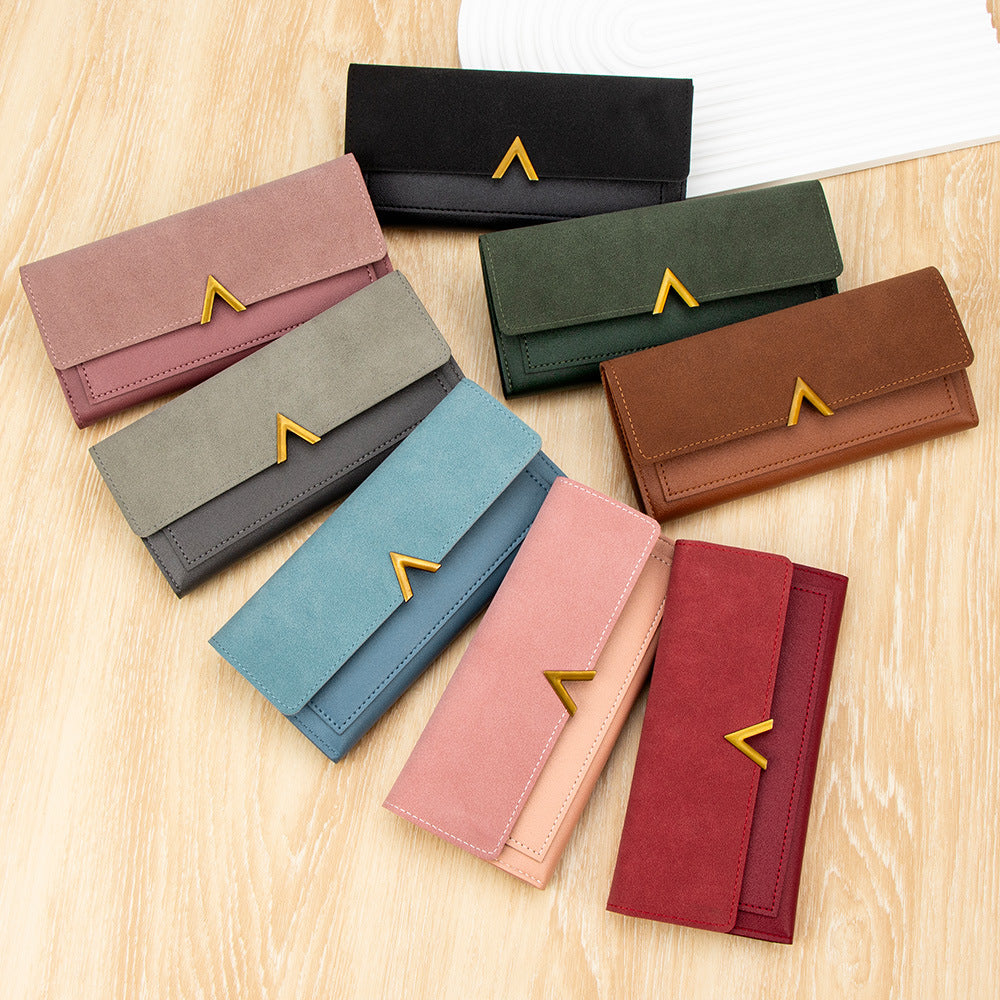 Long Wallet | PU Leather Multi-Card Organizer