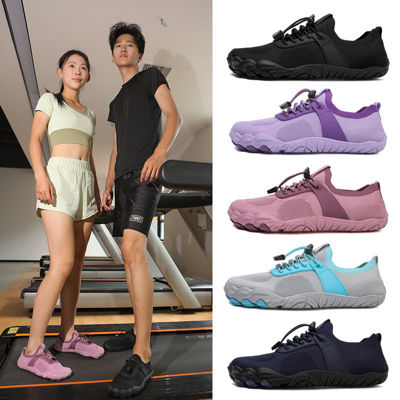 Breathable Five-Toe Hiking Shoes - Non-Slip Outdoor Adventure Footwear