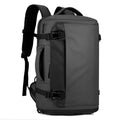 Men's Box-Style Outdoor Nylon Backpack | Business Travel Bag with Air-Cushioned Straps