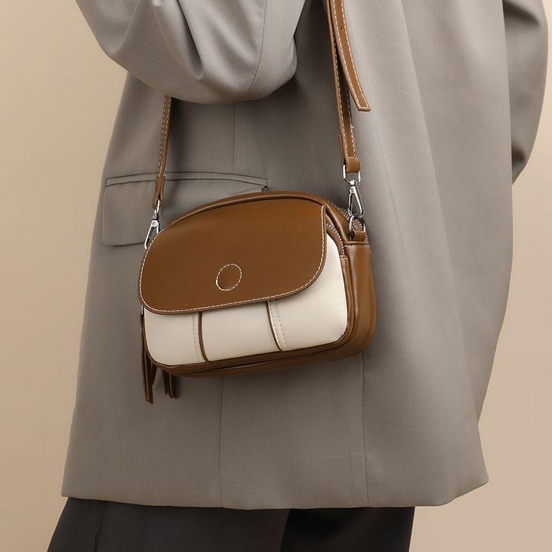 Women's Mini Crossbody Bag - Versatile PU Leather Shoulder Bag with Adjustable Strap