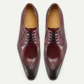 Men's Pointed-Toe Business Casual Leather Shoes – Breathable Dress Shoes for All Seasons