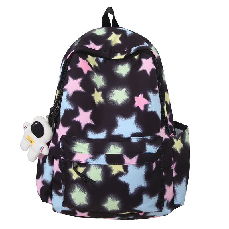 Sweet High-Capacity School Backpack for Girls - Oxford Cloth Student Bag