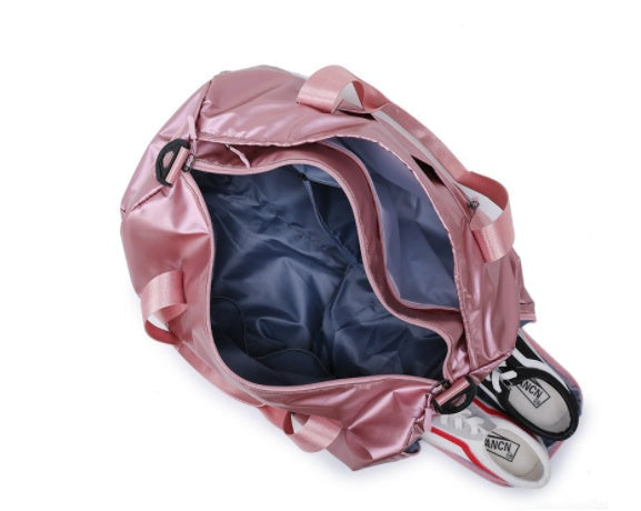 Large Capacity Waterproof Gym Bag with Shoe Compartment – 36-55L Sports Duffel