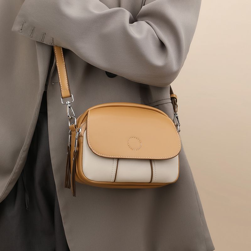 Women's Mini Crossbody Bag - Versatile PU Leather Shoulder Bag with Adjustable Strap