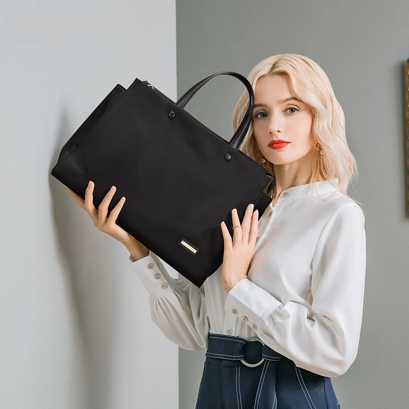 Women's Laptop Tote Bag - Business & Casual Large Capacity Oxford Cloth Handbag