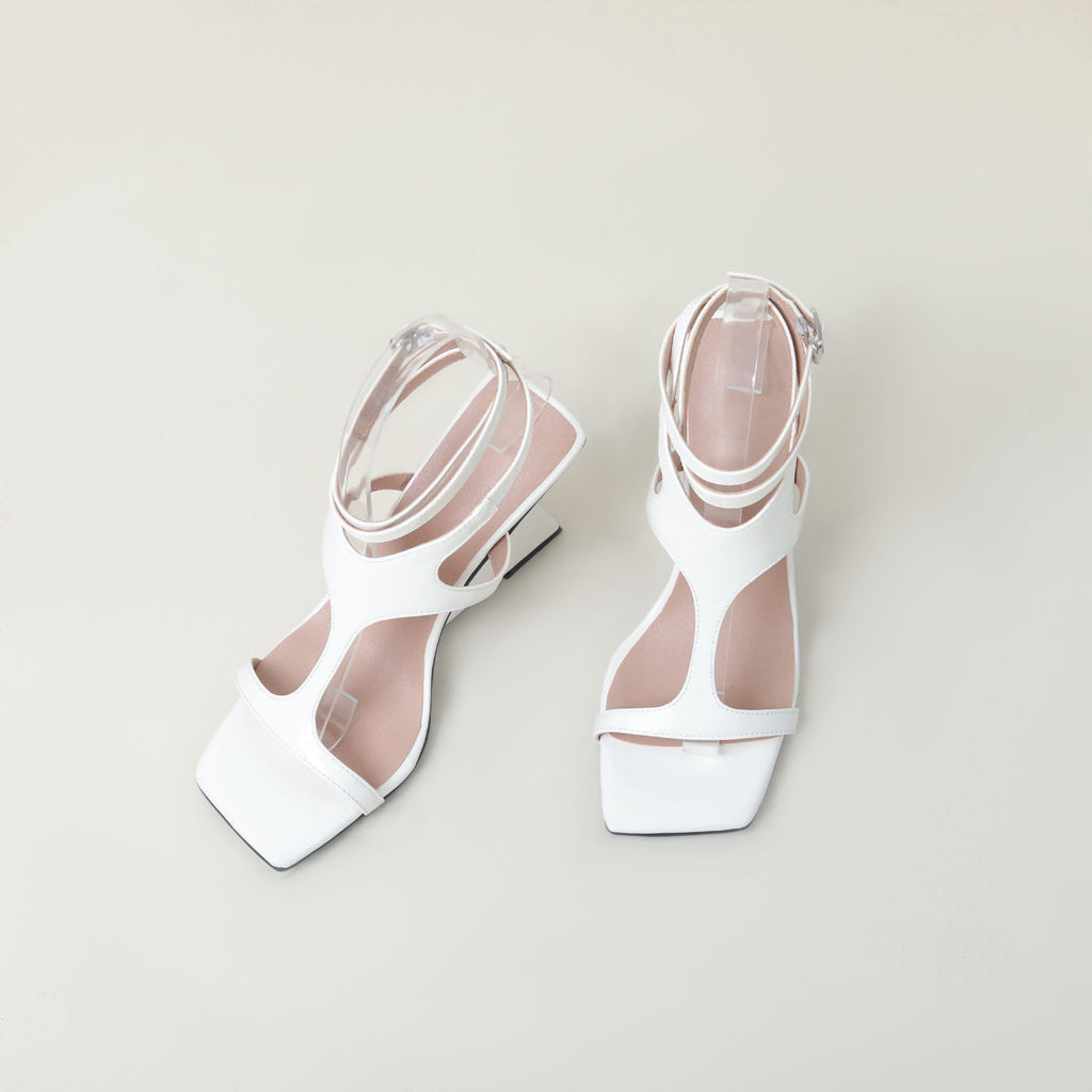 Women's Bow-Tie Slingback Flat Shoes - Round Toe Low Heel Summer Casual Shoes