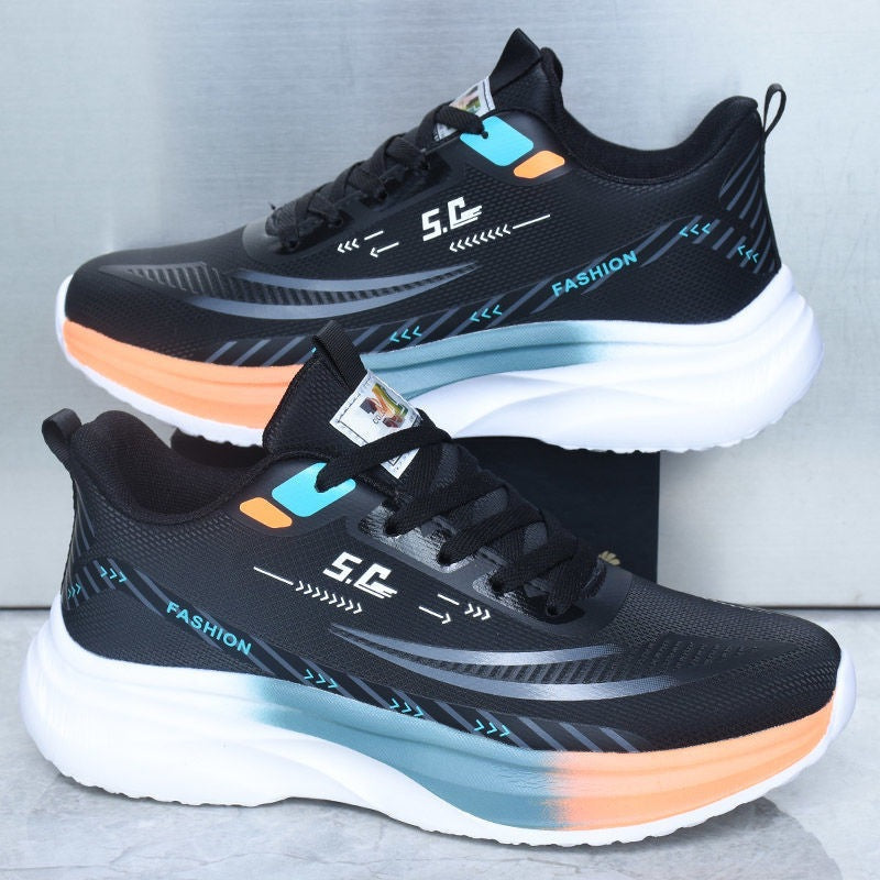 Men's Waterproof Slip-On Sneakers | Soft-Sole Leather Athletic Casual Shoes